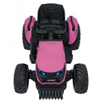 Elektrický Traktor GROW 1804 24V - ružový